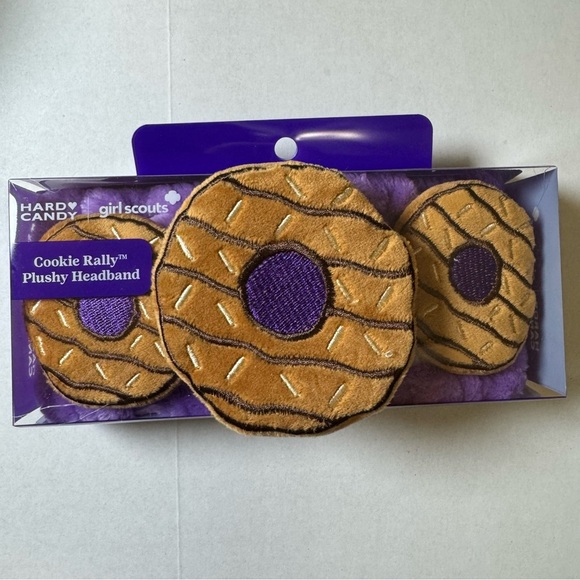Hard Candy Girl Scouts Cookie Rally™ Extra Plushy Headband in Coconut Caramel - Picture 6 of 6